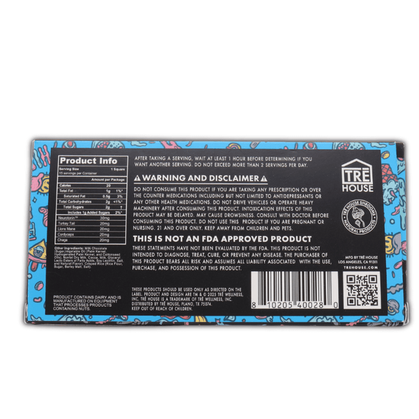 Chocolate Crunch Extra Strength Mushroom Chocolate - sold by Green Treez Company