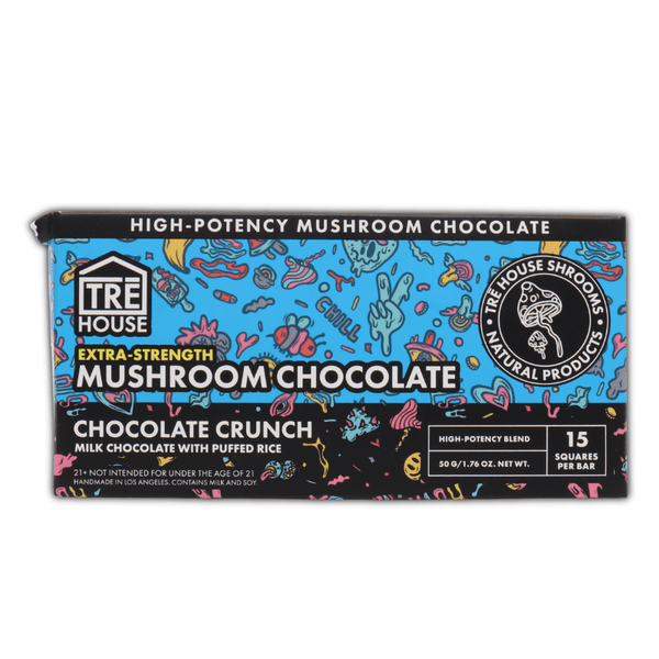 Chocolate Crunch Extra Strength Mushroom Chocolate - sold by Green Treez Company