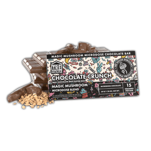 Chocolate Crunch Mushroom Chocolate Bar - sold by Green Treez Company