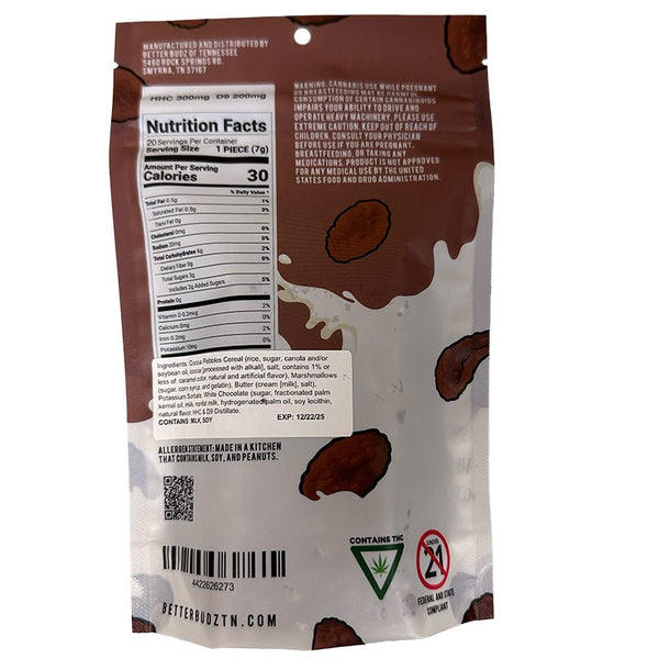 Chocolate Pebbles Cereal Bar 500mg Delta 9 THC HHC - sold by Green Treez Company