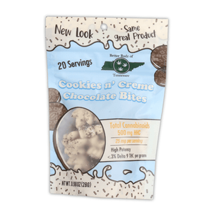 Cookies and Creme Bites 500mg HHC - sold by Green Treez Company