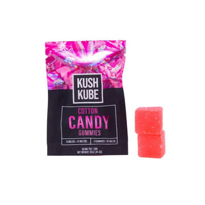 Cotton Candy Kush Kube 30mg THC CBD - sold by Green Treez Company