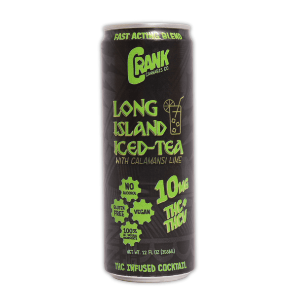 Crank THC Energy Drinks 10mg THC THCv - sold by Green Treez Company