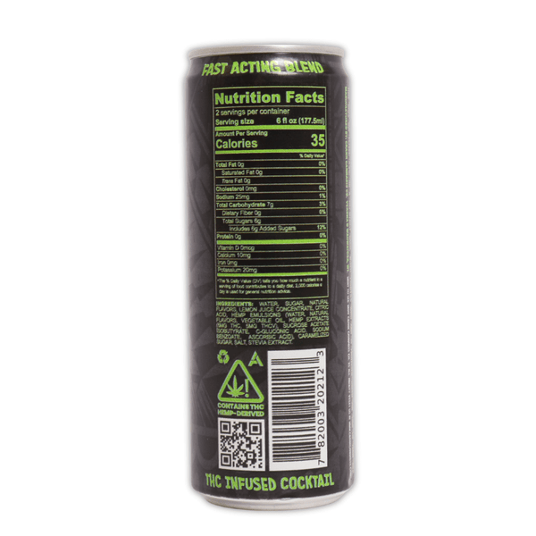 Crank THC Energy Drinks 10mg THC THCv - sold by Green Treez Company