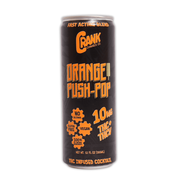 Crank THC Energy Drinks 10mg THC THCv - sold by Green Treez Company