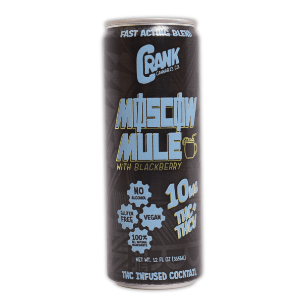 Crank THC Energy Drinks 10mg THC THCv - sold by Green Treez Company