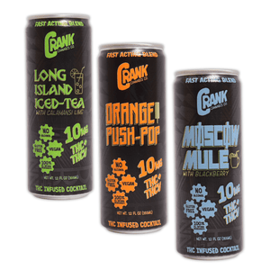 Crank THC Energy Drinks 10mg THC THCv - sold by Green Treez Company