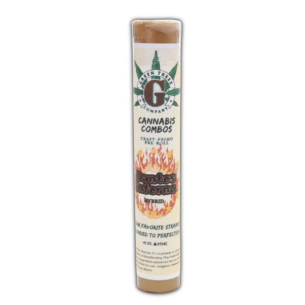 Dante's Inferno Craft Primo Preroll 1.5g THCa - sold by Green Treez Company