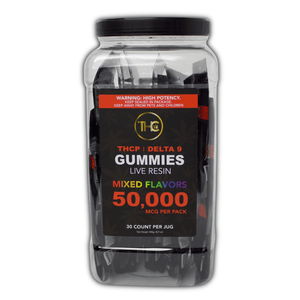 Delta 9 THCp Gummies 25mg each 2pk/30ct Jar - sold by Green Treez Company