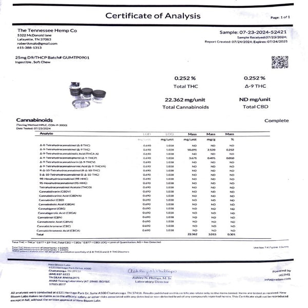 Diamonds THCa 2g - sold by Green Treez Company