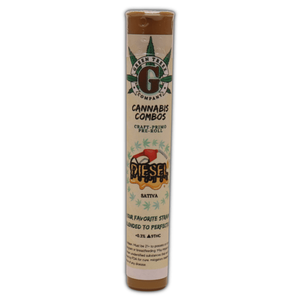 Diesel Craft Primo Preroll 1.5g Premium Hemp - sold by Green Treez Company