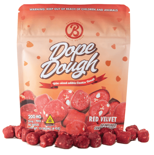 Dope Cookie Dough Edibles 200mg Delta 9 THC - sold by Green Treez Company