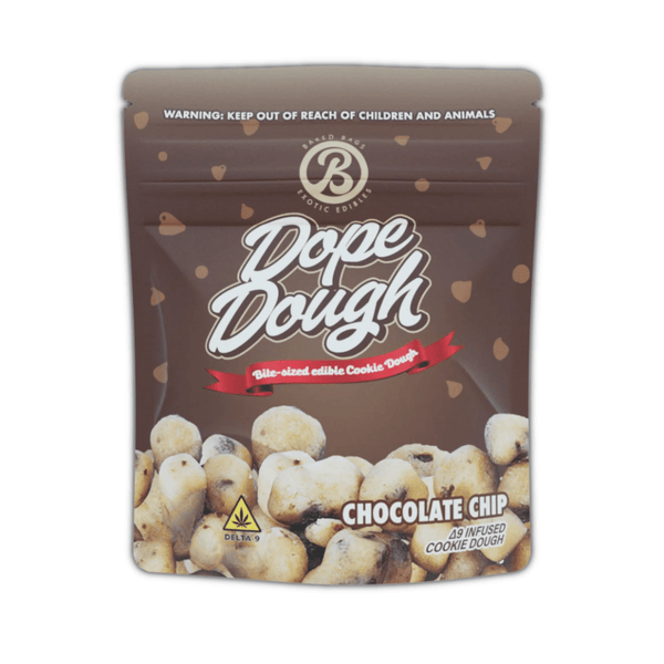 Dope Dough Chocolate Chip 100mg Delta 9 THC - sold by Green Treez Company