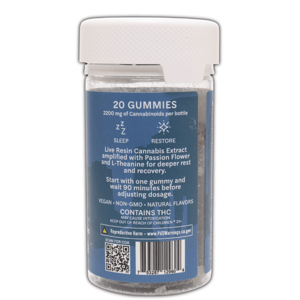 Dreams Gummies Midnight Berry 2200mg THC CBN CBD - sold by Green Treez Company