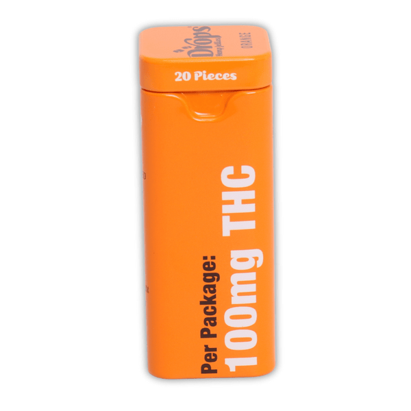 Drops Live Rosin Hemp Jellies 100mg THC - sold by Green Treez Company