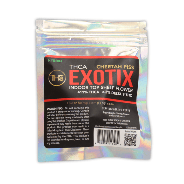 Exotix Top Shelf THCa Flower 1g - sold by Green Treez Company