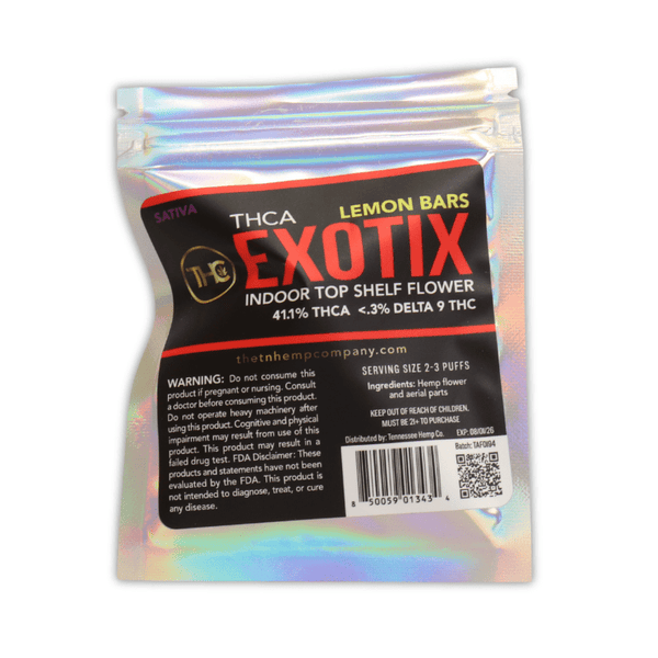 Exotix Top Shelf THCa Flower 1g - sold by Green Treez Company