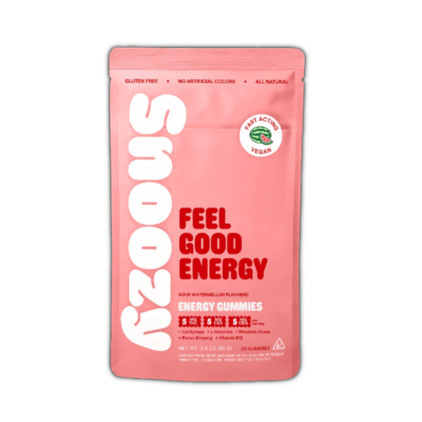 Feel Good Energy Extra Strength Gummies 400mg THC CBG CBD 20pk - sold by Green Treez Company