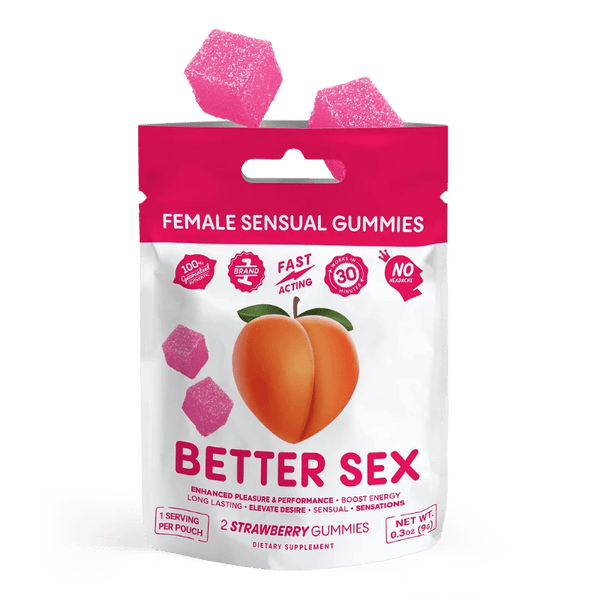 Female Sensual Gummies for Better Sex 2ct - sold by Green Treez Company