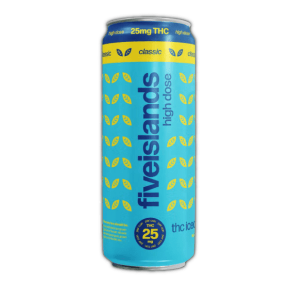FiveIslands Classic Iced Tea 25mg Delta9 THC - sold by Green Treez Company