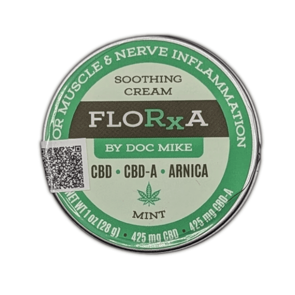 FloRxa Soothing Cream CBD CBDa Arnica - sold by Green Treez Company