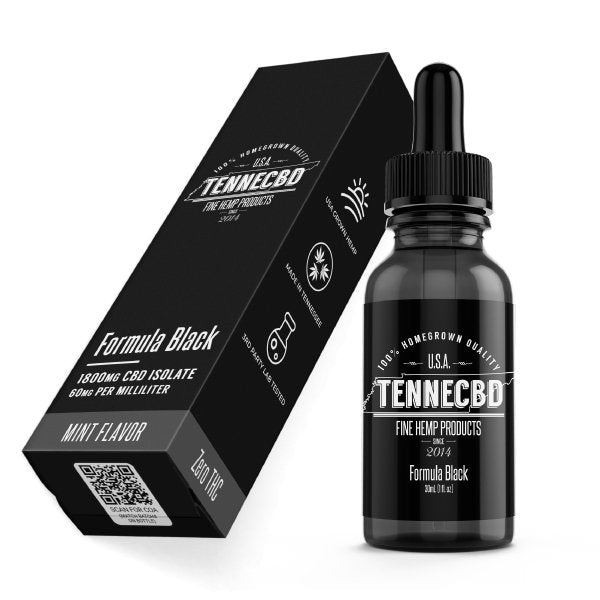 Formula Black Oil 1800mg Broad Spectrum CBD - sold by Green Treez Company