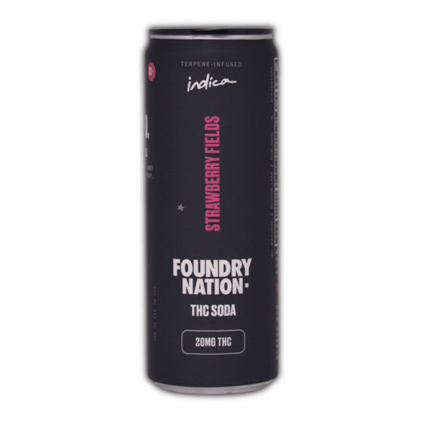 Foundry Nation THC Soda 20mg - sold by Green Treez Company