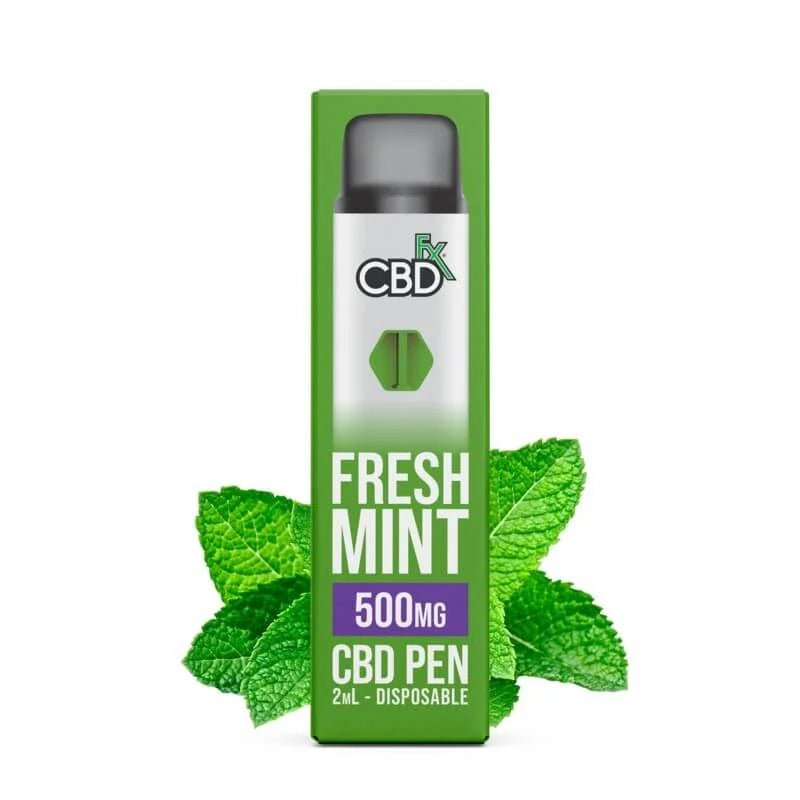 CBDfx Fresh Mint Disposable | 500mg | Broad Spectrum CBD Green Treez Company CBDfx Fresh Mint Disposable | 500mg | Broad Spectrum CBD Green Treez Company