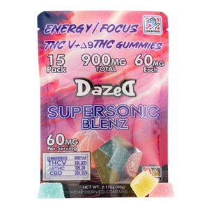 Fruit Gummies Supersonic Blenz 900mg Delta 9 THCv - sold by Green Treez Company