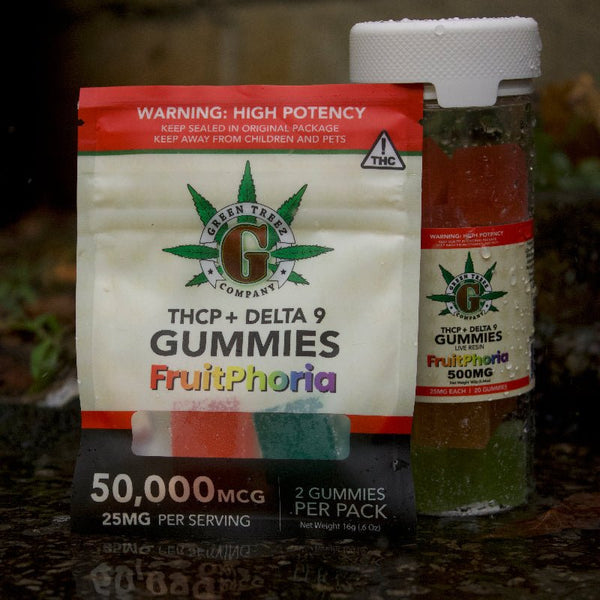 FruitPhoria Live Resin Gummies 500mg Delta 9 THCp - sold by Green Treez Company
