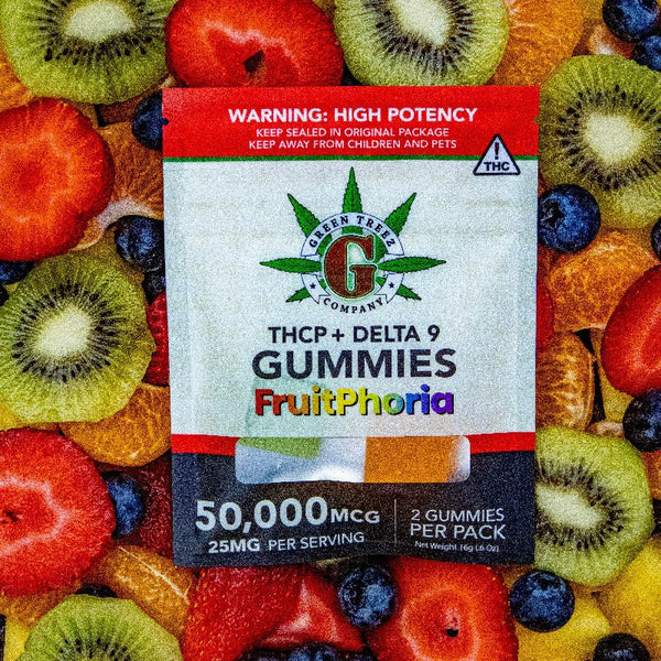 FruitPhoria Live Resin Gummies 50mg Delta 9 THCp - sold by Green Treez Company