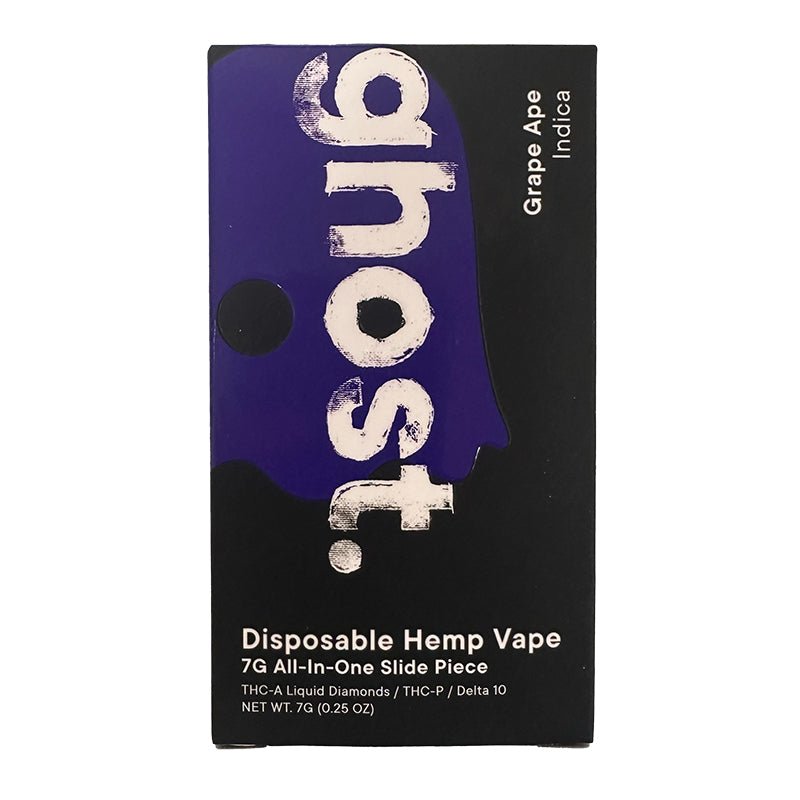 Ghost Grape Ape Disposable | 7 grams | THCp THCa Delta 8 and 10 THC Green Treez Company Ghost Grape Ape Disposable | 7 grams | THCp THCa Delta 8 and 10 THC Green Treez Company