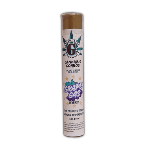 Grape Gas THCa Flower Preroll 1g - sold by Green Treez Company