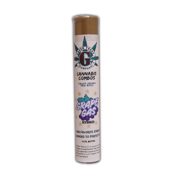 Grape Gas THCa Flower Preroll 1g - sold by Green Treez Company