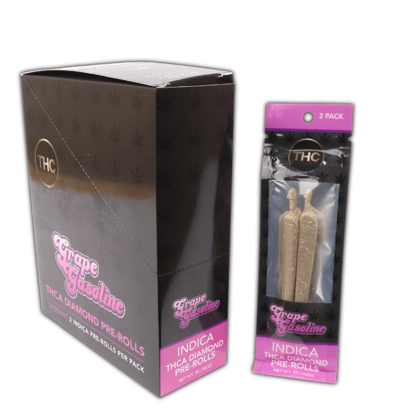 Grape Gasoline THCa Diamond Prerolls 2x 1g - sold by Green Treez Company