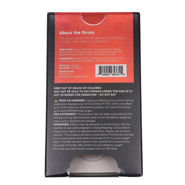 Guava Disposable 3.5g Shadow THC Blend - sold by Green Treez Company