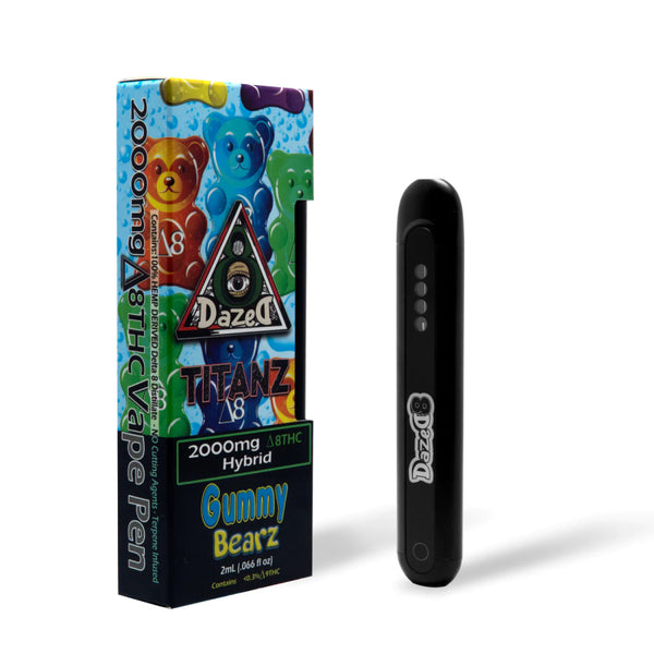 Gummy Bears Titanz Disposable Delta 8 THC 2g - sold by Green Treez Company