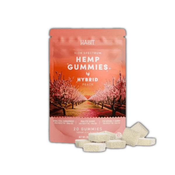 Habit 1:1 THC + CBD High Spectrum Gummies - sold by Green Treez Company