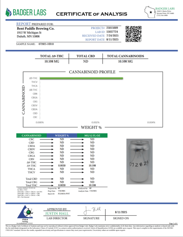Happy Duck 10mg Sparkling THC Seltzers - sold by Green Treez Company