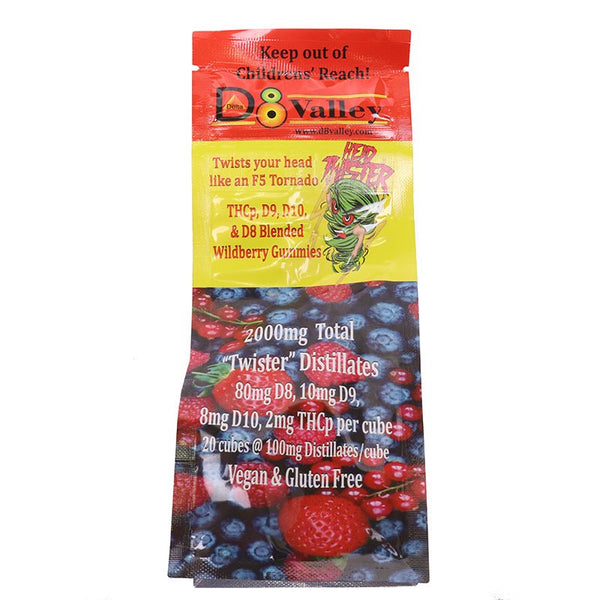 Head Twister Gummies Wildberry 20 Pack 2000mg THC Blend - sold by Green Treez Company