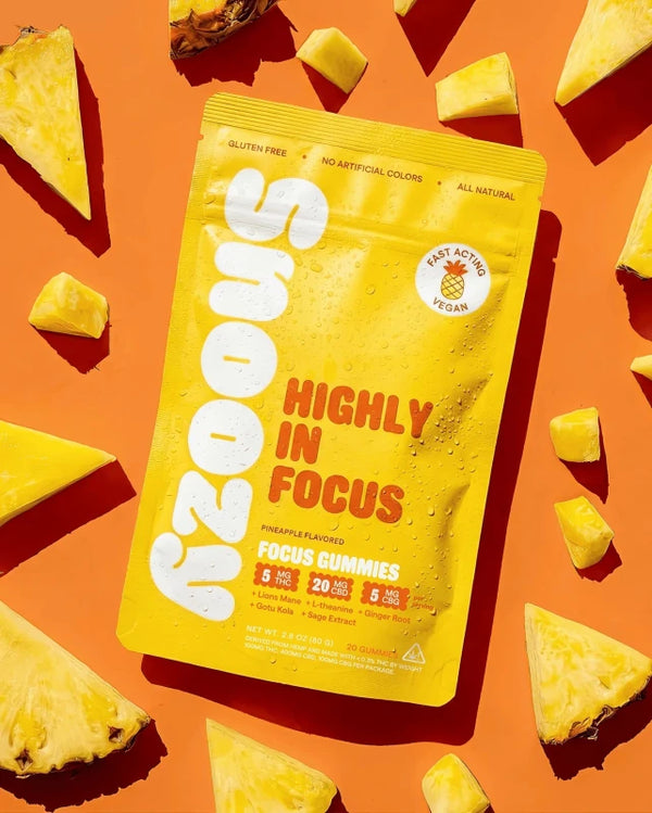 Highly in Focus Gummies 600mg THC CBG CBD - sold by Green Treez Company