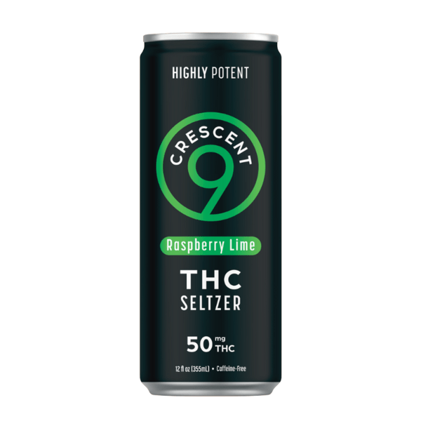 Highly Potent THC Seltzer Crescent 50mg Delta 9 THC - sold by Green Treez Company