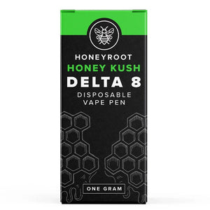 Honey Kush Disposable 1g Delta 8 THC - sold by Green Treez Company