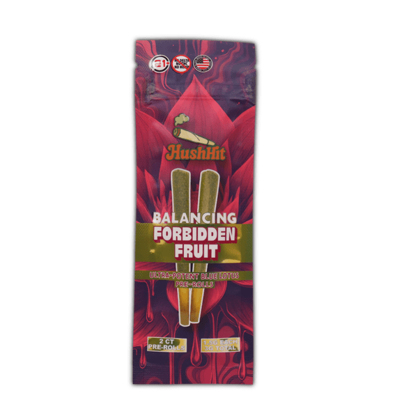 HushHit Blue Lotus Prerolls - sold by Green Treez Company