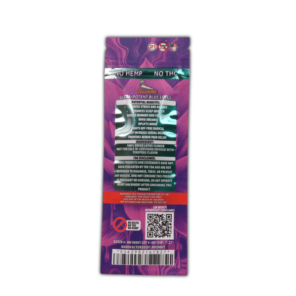 HushHit Blue Lotus Prerolls - sold by Green Treez Company
