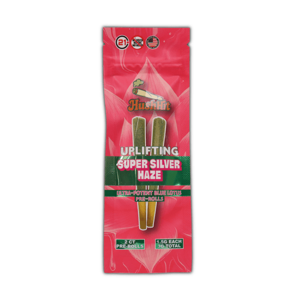 HushHit Blue Lotus Prerolls - sold by Green Treez Company