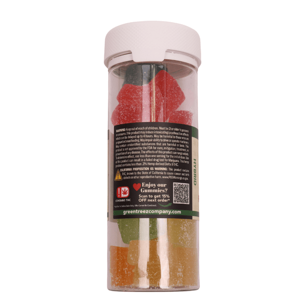 Hybrid Live Resin Gummies 500mg Delta 9 THC Fruit Medley - sold by Green Treez Company