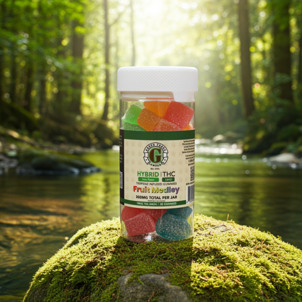 Hybrid Live Resin THC Gummies 300mg Fruit Medley 20ct - sold by Green Treez Company