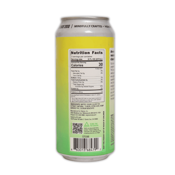 Iced Tea Lemonade 30mg THC Stigma Drinks - sold by Green Treez Company