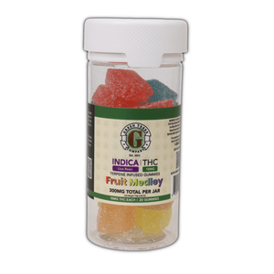 Indica Live Resin THC Gummies 300mg 20ct Fruit Medley - sold by Green Treez Company
